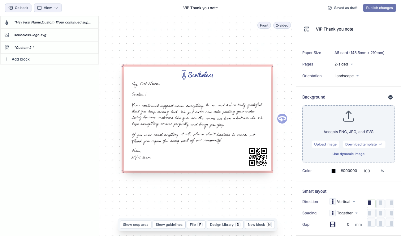 Design platform view