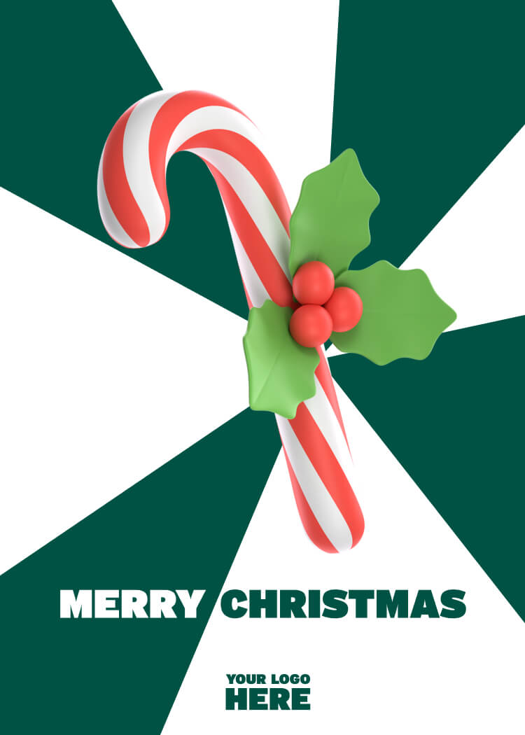 P-7 holiday card design