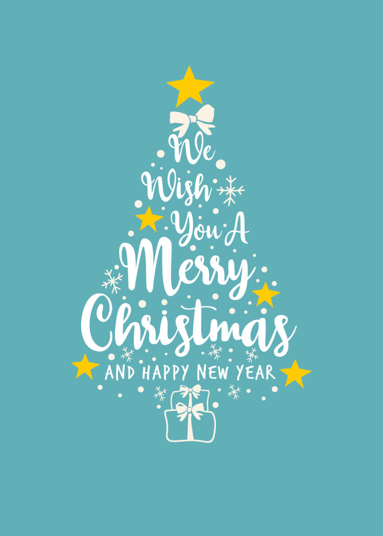 P-20 holiday card design